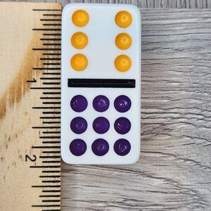 6:9 Replacement Dominoes Large Dot Shiny Color 2 X 1 X 5/8th